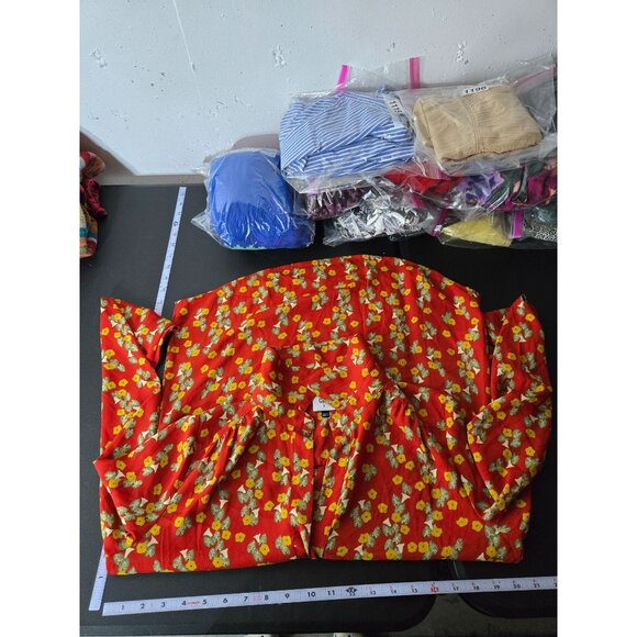 Cabi Womens Floral Belfry Long Sleeve Blouse Size Small Boho Spring Light 3947 - Picture 7 of 10